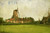 Windmill In The Dutch Countryside By John Twachtman