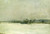 Winter Landscape With Barn By John Twachtman