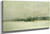 Winter Landscape With Barn By John Twachtman