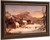 Winter Scene, Ramapo Valley By Jasper Francis Cropsey By Jasper Francis Cropsey