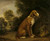 A Setter In A Landscape By Thomas Gainsborough  By Thomas Gainsborough