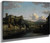 A Town And Castle On A River By William Marlow