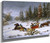 A Winter Incident By Cornelius Krieghoff By Cornelius Krieghoff