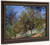 Apple Trees On The Chantemesle Hill By Claude Oscar Monet