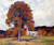 Autumn Hillside & My Studio By Robert Vonnoh