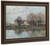 Banks Of The Seine At Port Marly By Alfred Sisley