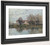 Banks Of The Seine At Port Marly By Alfred Sisley