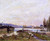 Banks Of The Seine By Alfred Sisley