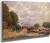 Barges At Billancourt By Alfred Sisley