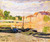 Barges On The Banks Of The Marne By Henri Lebasque By Henri Lebasque