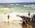 Bathers By The Shore By Edward Potthast By Edward Potthast