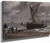 Beaching A Boat, Brighton By John Constable By John Constable