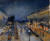 Boulevard Montmartre Night Effect By Camille Pissarro By Camille Pissarro