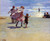 Brighton Beach1 By Edward Potthast By Edward Potthast