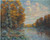 By The River In Autumn 4 By Gustave Loiseau By Gustave Loiseau