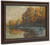By The River In Autumn By Gustave Loiseau By Gustave Loiseau