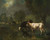 Cattle In Pasture By Constant Troyon