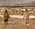 Children Bathing In The Sea By Max Liebermann By Max Liebermann