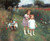 Children In A Poppy Field By Victor Gabriel Gilbert By Victor Gabriel Gilbert