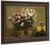 Chrysanthemums 3 By Henri Fantin Latour By Henri Fantin Latour