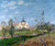 Church At Notre Dame At Vaudreuil By Gustave Loiseau By Gustave Loiseau