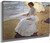 Clotilde At The Beach By Joaquin Sorolla Y Bastida