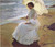 Clotilde At The Beach By Joaquin Sorolla Y Bastida