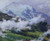 Clouds Over Wengen By Charles Courtney Curran By Charles Courtney Curran