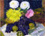 Dahlias And Grapes By Giovanni Giacometti By Giovanni Giacometti