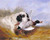 Dog With A Wild Duck By Richard Ansdell Dog With A Wild Duck By Richard Ansdell