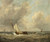 Dutch Boats Beating Into The Scheldt By Edward William Cooke, R.A.