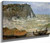 Etretat, Rough Sea By Claude Oscar Monet