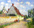 Farm House At Notre Dame By Gustave Loiseau By Gustave Loiseau