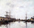 Fecamp, The Harbor 2 By Eugene Louis Boudin By Eugene Louis Boudin