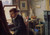 Felix Jasinski In His Printmaking Studio By Felix Vallotton