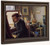 Felix Jasinski In His Printmaking Studio By Felix Vallotton
