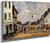 Fervaques, The Main Street By Eugene Louis Boudin By Eugene Louis Boudin