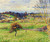 Field At Eragny By Camille Pissarro By Camille Pissarro