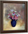 Anemones In A Jug By Odilon Redon