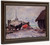Fishing Boats At Etretat By Claude Oscar Monet