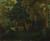 George Sand's Garden At Nohant By Eugene Delacroix By Eugene Delacroix