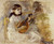 Girl Playing The Mandolin By Berthe Morisot