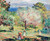 Girls In A Mediterranean Landscape By Henri Lebasque By Henri Lebasque