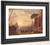 Harbour At Sunset By Claude Lorrain By Claude Lorrain