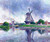 Holland, Windmill Near The Canal By Maximilien Luce By Maximilien Luce