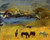 Horses, Carmel By George Wesley Bellows By George Wesley Bellows