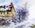 Houses And Trees In The Snow By Gustave Loiseau By Gustave Loiseau
