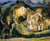 Houses At Cagnes By Chaim Soutine