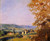 Houses In The Valley By Albert Lebourg By Albert Lebourg