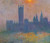 Houses Of Parliament, Effect Of Sunlight In The Fog By Claude Oscar Monet